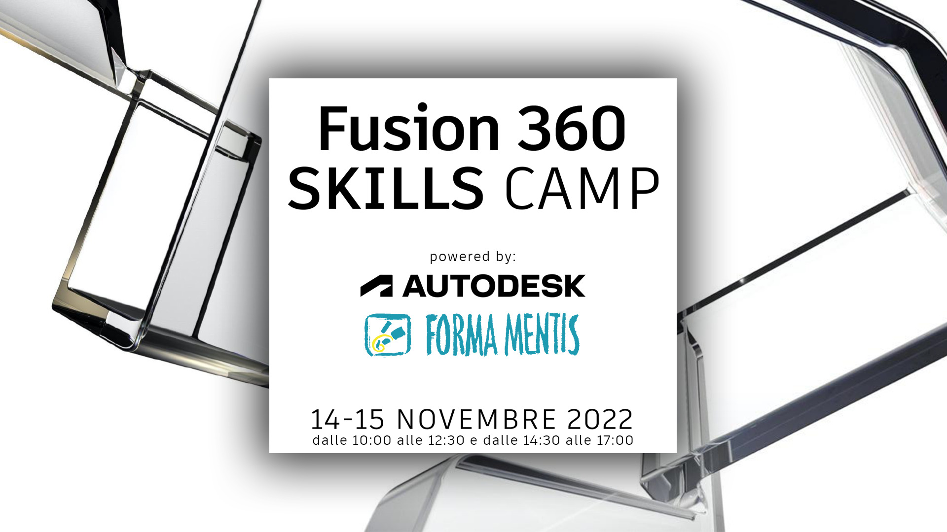 Fusion 360 Skills Camp copertina sito